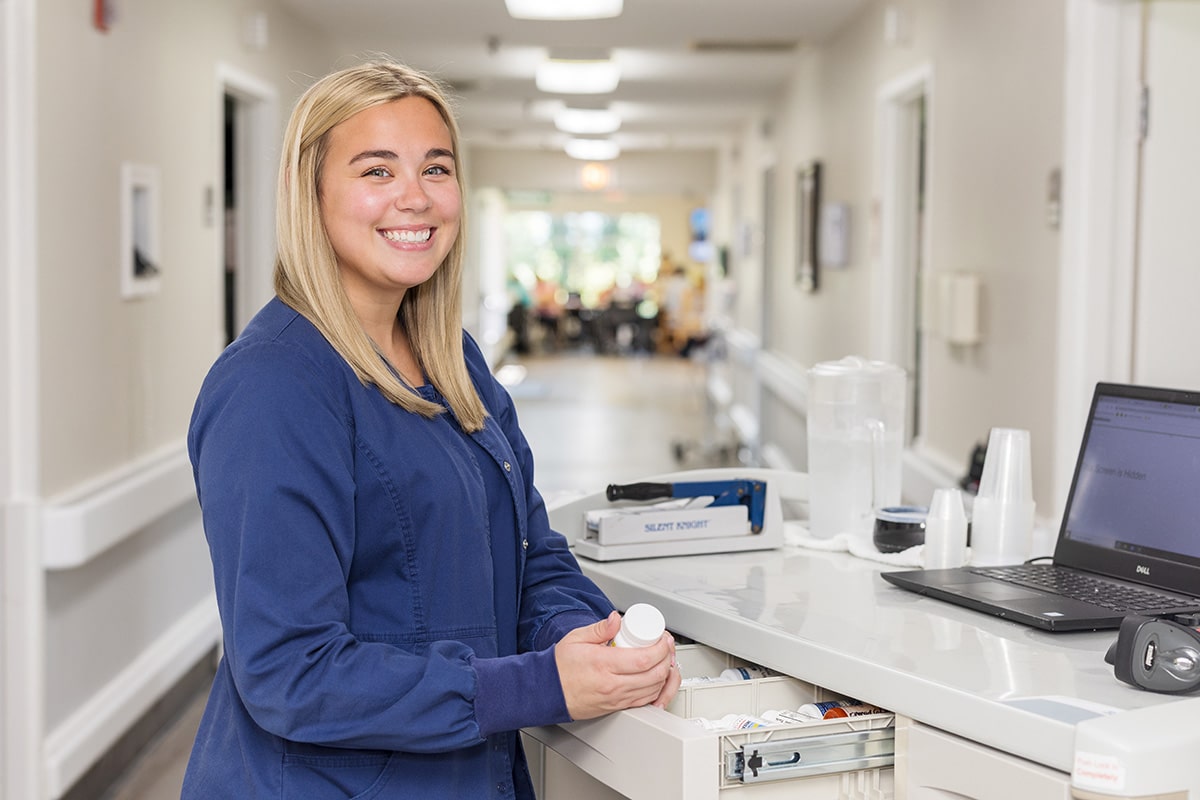 Buckeye nurse smiling